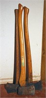 Axes (lot of 3)