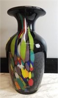 CZECH REPUBLIC HAND MADE BLOWN GLASS VASE