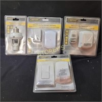 New in Box Defiant wall switch, Keychain control,