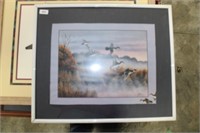 SIGNED DUCK PRINT