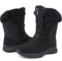 WOMENS WINTER SNOW BOOTS INSULATION WARM FUR