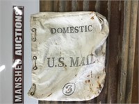 US Mail Canvas Bag dated 2-78