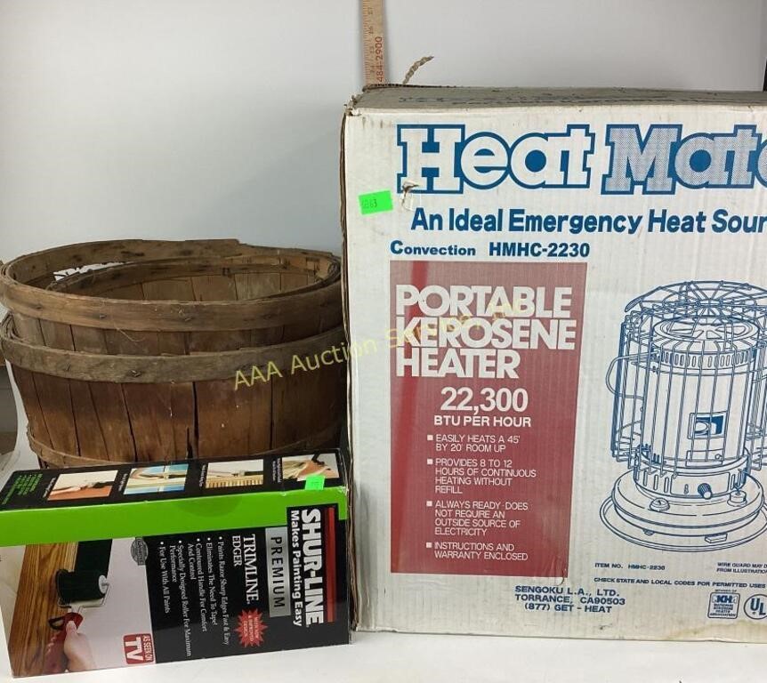 Portable kerosene heater model number HMHC – 2230