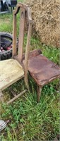 Vintage table and chair