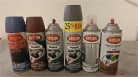 (6) Krylon Spray Paints