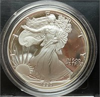 1990-S American Silver Eagle (Proof UCAM in Box