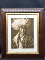 Photo of Apache Chief Garfield, Jicarilla Tribe