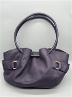 Cole Hann
19x11” Purple Leather Boho Purse