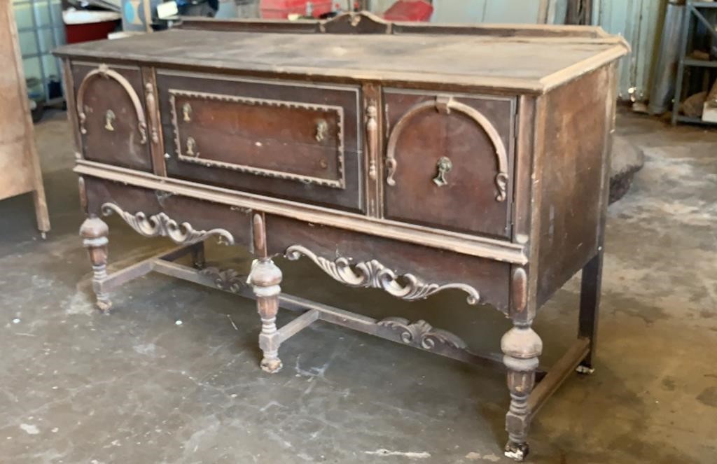 Antique Wooden Buffet