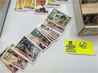 1988 TO 89 BASEBALL TOPPS AND SCORE