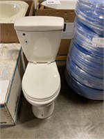 Transolid® White All-in-One Round Toilet