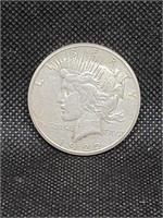 1922 S High Grade Peace Dollar