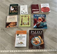 9 Assorted Cookbooks