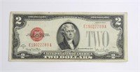 1928 U.S. $2 RED SEAL BILL