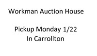 AUCTION CLOSES SUNDAY! PICKUP MONDAY IN CARROLLTON