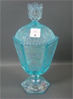 Imperial IG Azure Blue Zodiac Compote