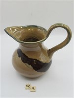 LOVELY BROWN POTTERY PITCHER