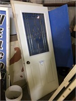 32" x 79” insulated door w/ window