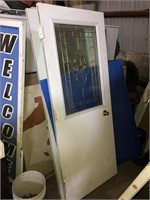 32" x 79” insulated door w/ window