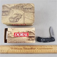 Doral Matches & Zippo Knife