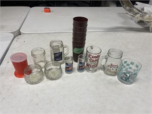 Assorted Cups and Glasses