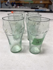 Set of 6 Coca Cola Glasses