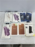 iPhone cases and screen protectors