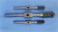 3 Starrett Tap Wrenches 91B, 2-91A