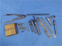 Lufkin 13B Square, 4 Starrett Pin Vise & more