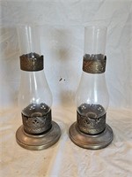 Brass Eagle Candle Holders