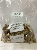 Mixed rimfire and centerfire ammo, 2.05 lbs