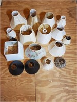 Assortment of Small Lamp Shades