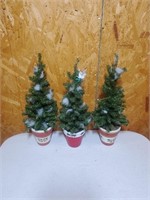 Christmas Tree Set of 3