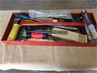 Tray of misc tools