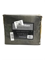 Madison park satin sheet set