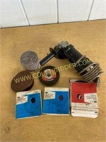 Craftsman 4 1/2 inch disc grinder with disc
