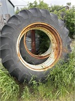 Pr of Goodyear 18.4-38 Tractor Tries