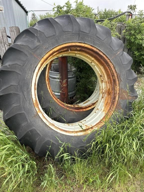 Pr of Goodyear 18.4-38 Tractor Tries