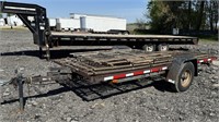 2 Wheel Utility Trailer with removable side panels