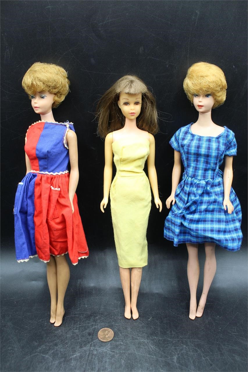 3 - Wowee! 1960s Barbie & Francie Dolls