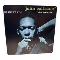 John Coltrane Blue Train Album Cover Metal Print