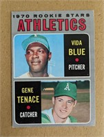 1970 Topps Vida Blue Gene Tenace As Rookie Stars