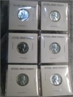 Misc lot of Steel War pennies