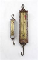 (2) Vintage Hanson Hanging Scales
