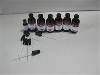Seven Assorted Synergy Therapeutics Bottles