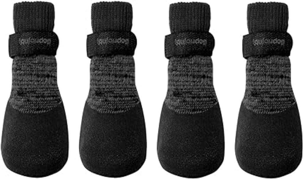 (U) FouFouBrands - Rubber Dipped Socks Black 2X-La