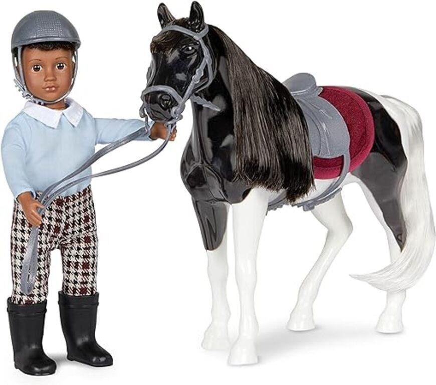 (U) Lori â€“ Mini Boy Doll & Toy Horse â€“ 6-Inch