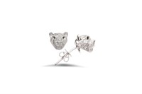 Cougar Stud Earrings