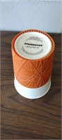 Starbucks 2013 Orange Ceramic Coffee Mug