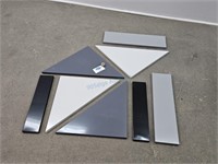 Variety Art Metal Modular Magnetic Display Boards